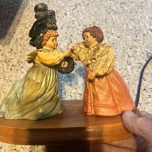 Vintage Figurine of Two Dancing Children
